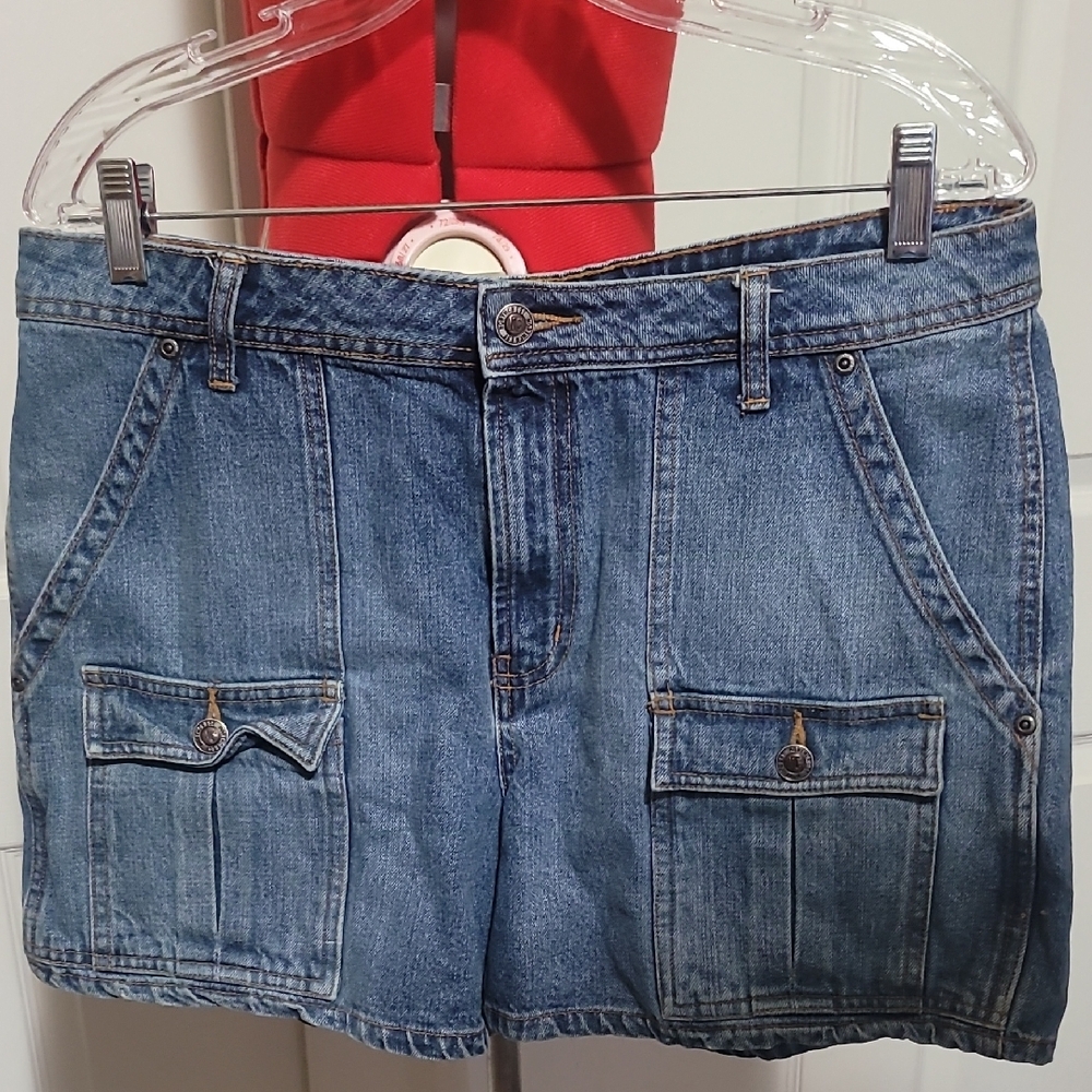 Northcrest Blue Cargo Shorts Classic Style